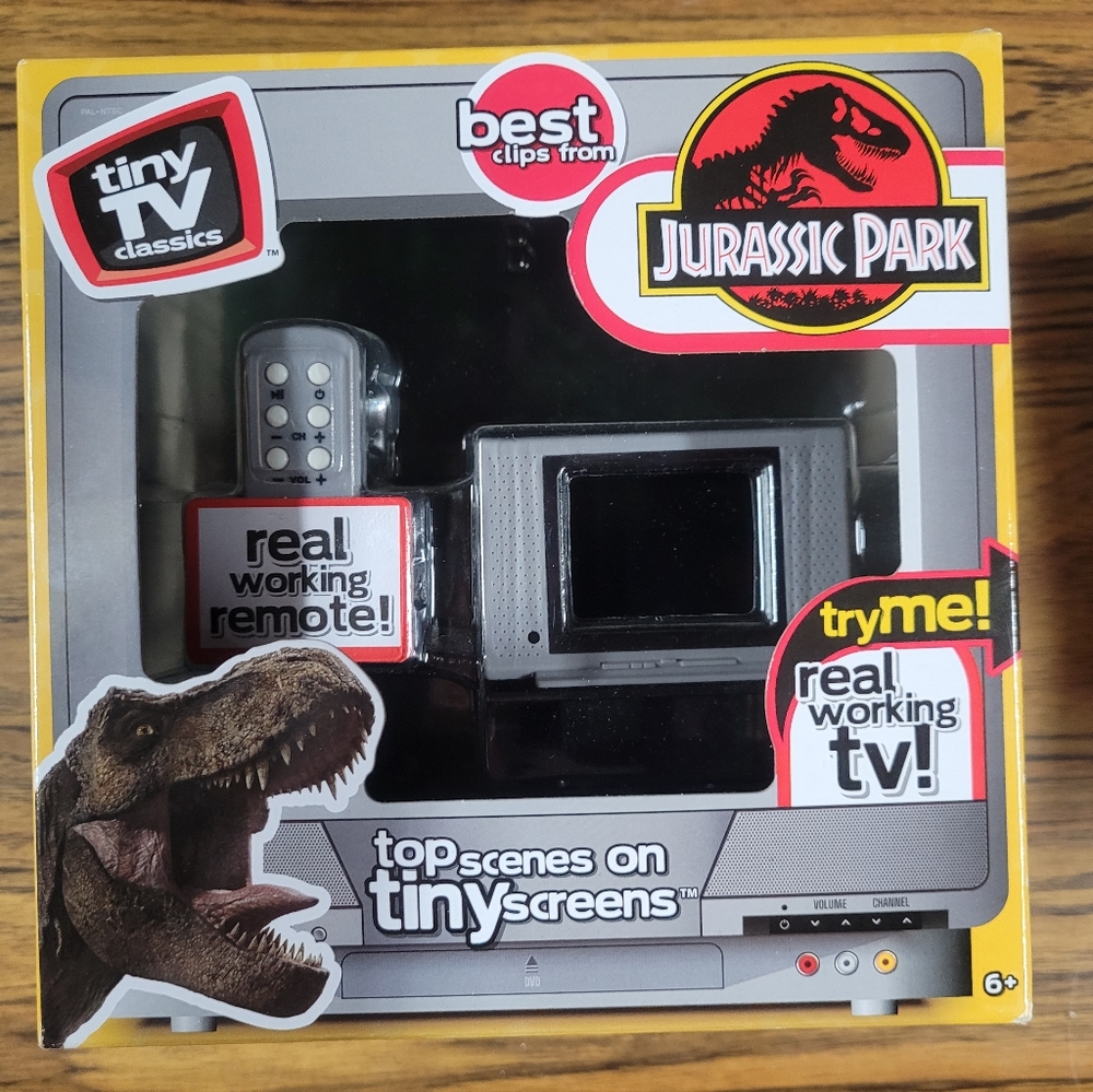 Tiny tv classics Jurassic Park